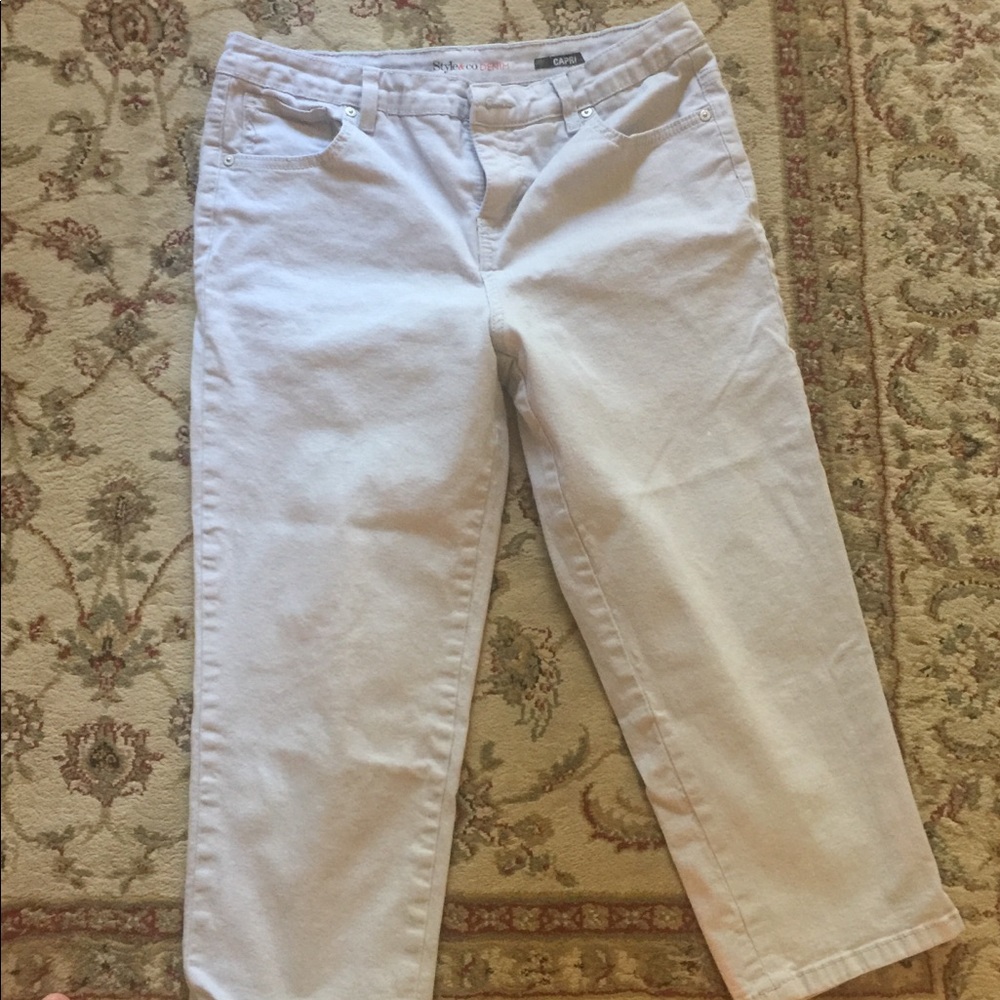 Style & co. Denim Capris
